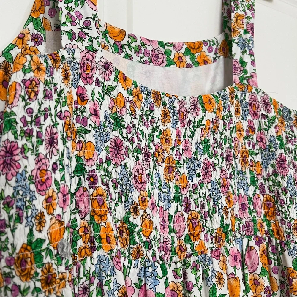 Crown & Ivy Women's Sleeveless Floral Tiered Maxi Dress - Picture 7 of 7